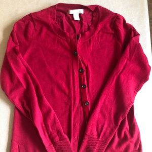 BR Red Cardigan - Size S